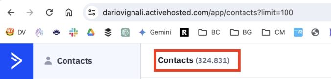 Screenshot lista copywriting